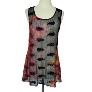 Free People intimates mesh mini Slip Women’s dress size Large